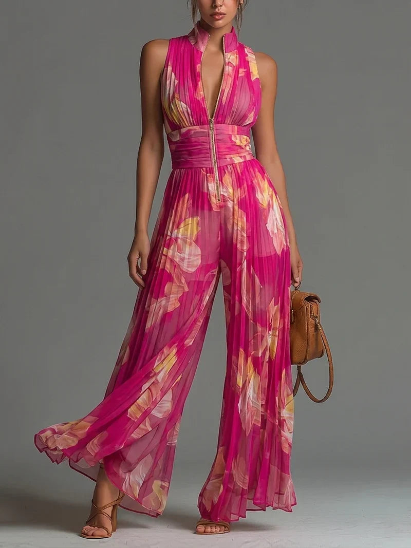 Maxi Dress Chiffon Pink With Shoulders Off-shoulder – Sienna Noosa