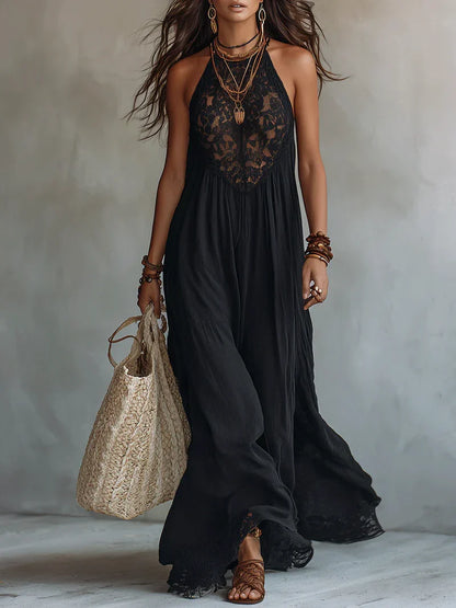 Triana Jumpsuit Without Sleeves Chiffon Pleated With Zip And Print Floral Fuchsia – Sienna Noosa