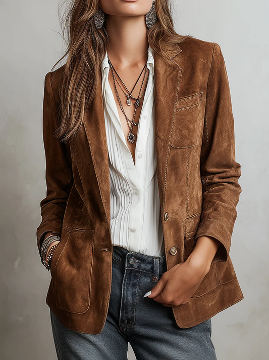 Women's Vintage Brown Jacket – Sienna Noosa