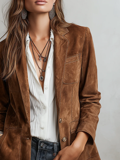 Women's Vintage Brown Jacket – Sienna Noosa