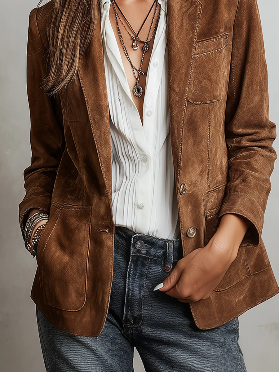 Women's Vintage Brown Jacket – Sienna Noosa