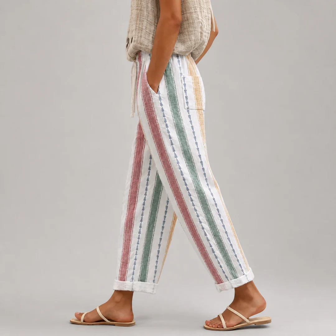 Pantalones a Rayas Capri – Sienna Noosa