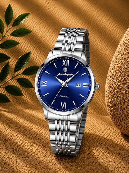 Lorena Reloj Elegant Acero Inoxidable With Fecha – Sienna Noosa