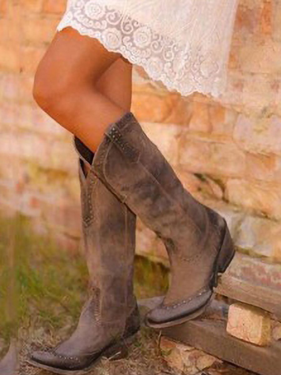 Vintage Studded Cowgirl Boots – Sienna Noosa