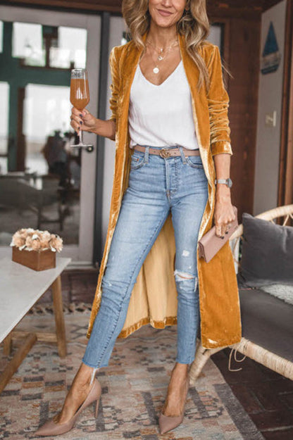 Abrigo Kimono de Terciopelo – Sienna Noosa