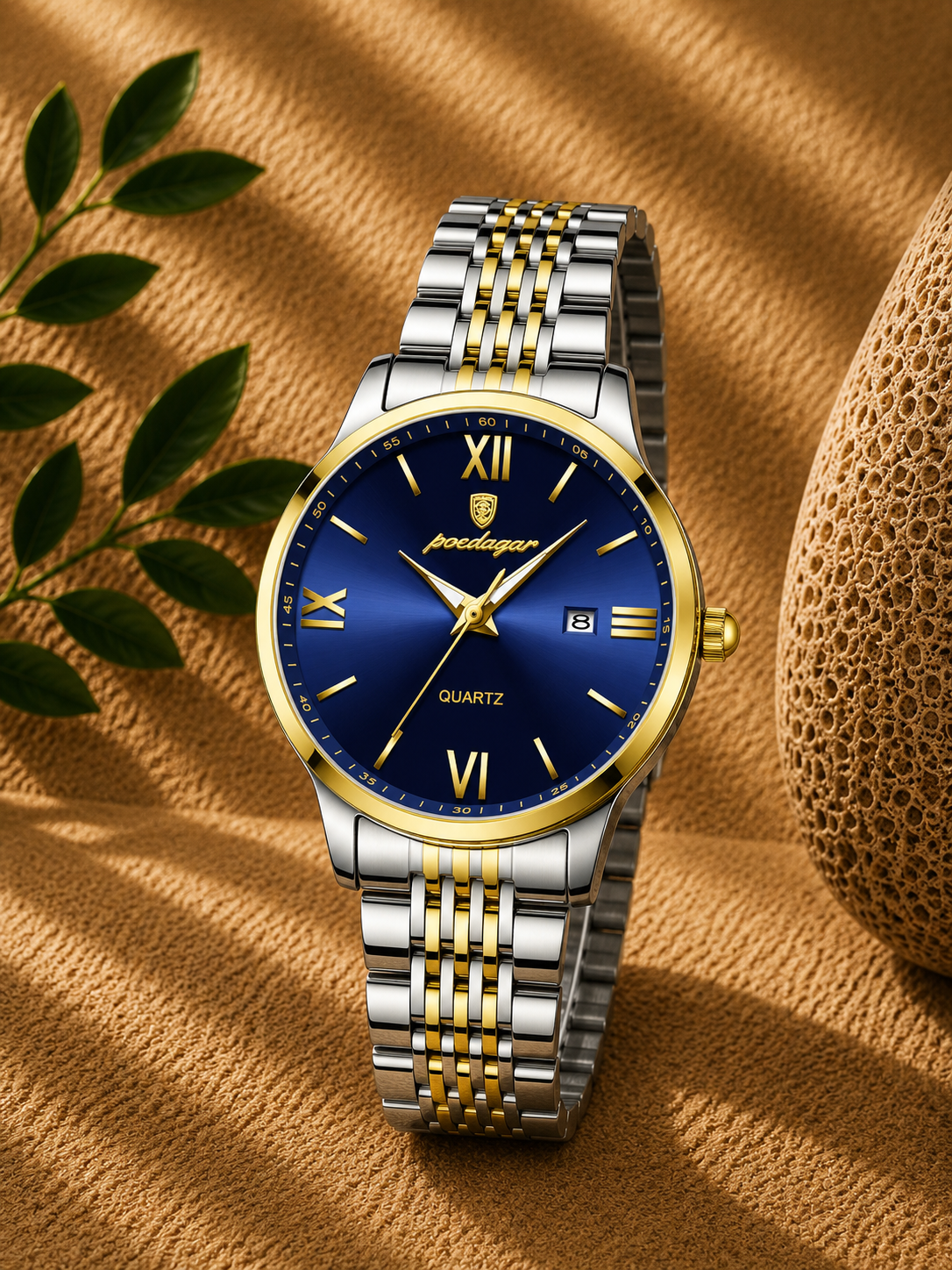 Lorena Reloj Elegant Acero Inoxidable With Fecha – Sienna Noosa