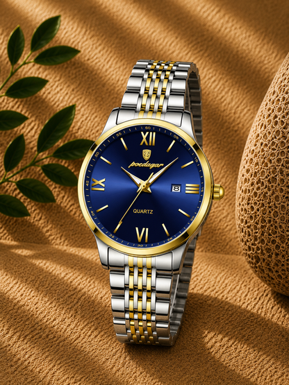 Lorena Reloj Elegant Acero Inoxidable With Fecha – Sienna Noosa