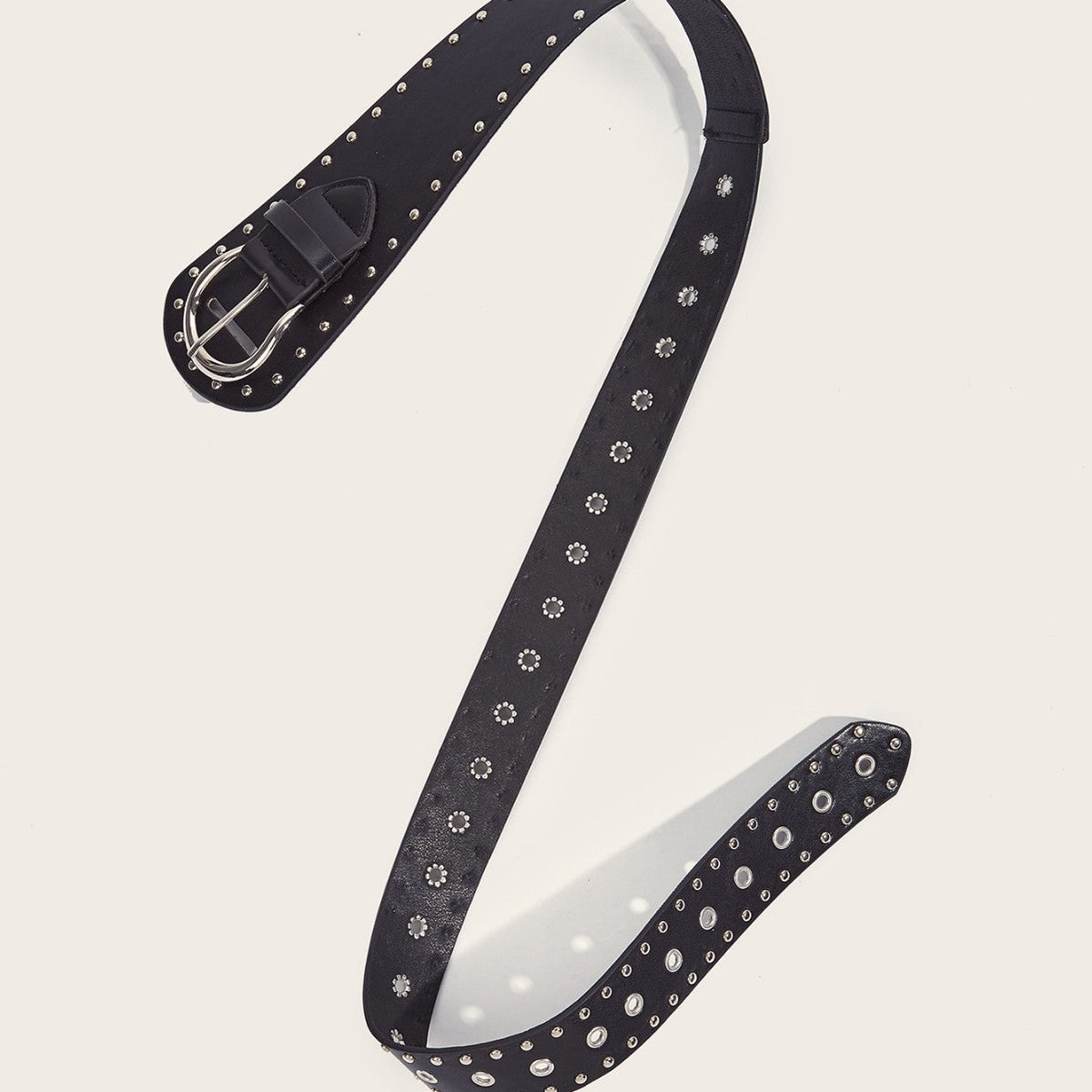 Punk Style Studded Belt with Snap Buckle – Sienna Noosa