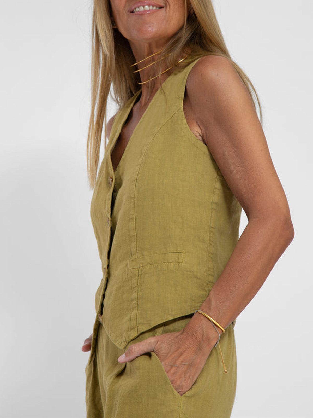 Vest Pants Cotton Leisure Suitfe2a – Sienna Noosa