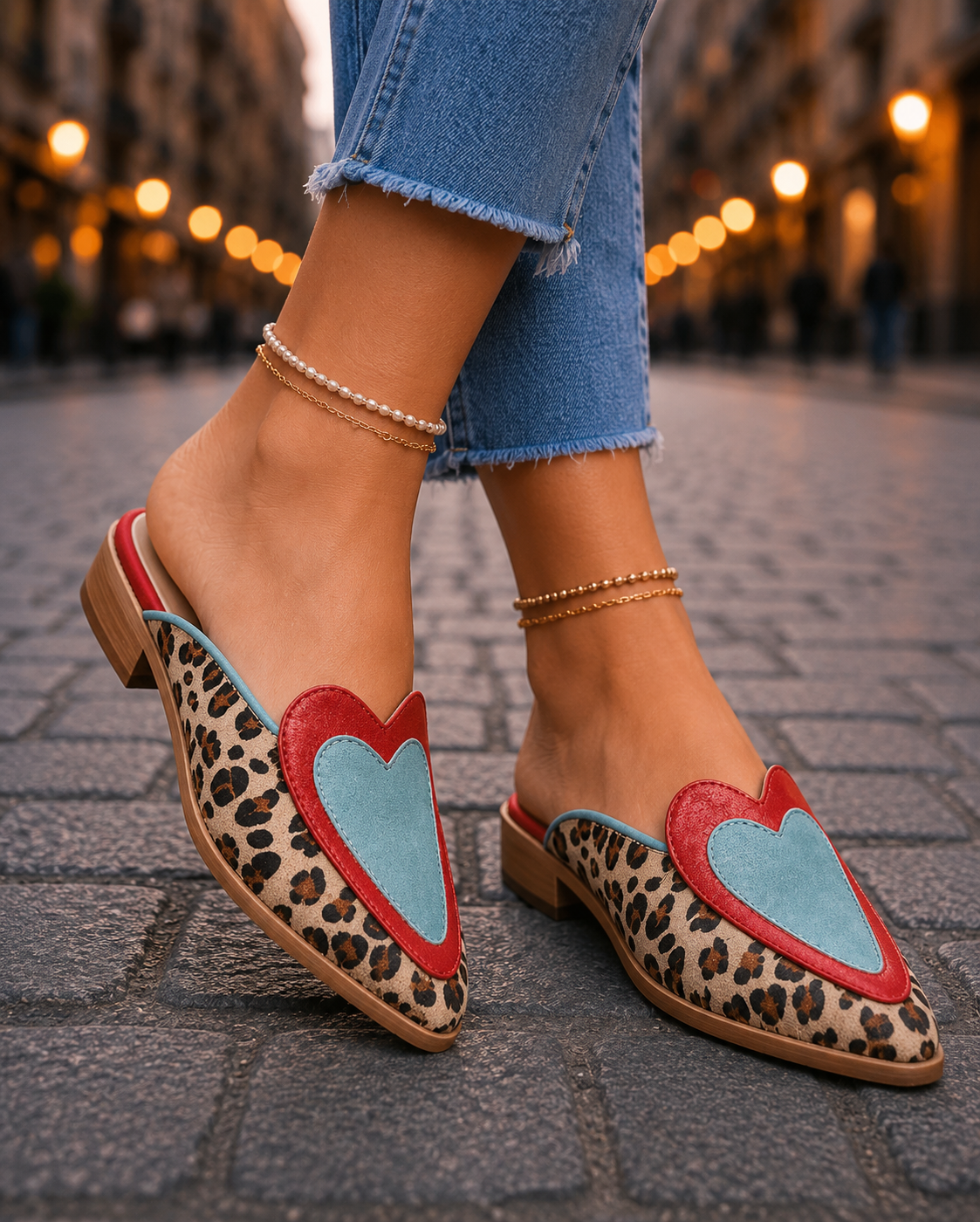 Nerina Loafers Leopard With Borlas – Sienna Noosa