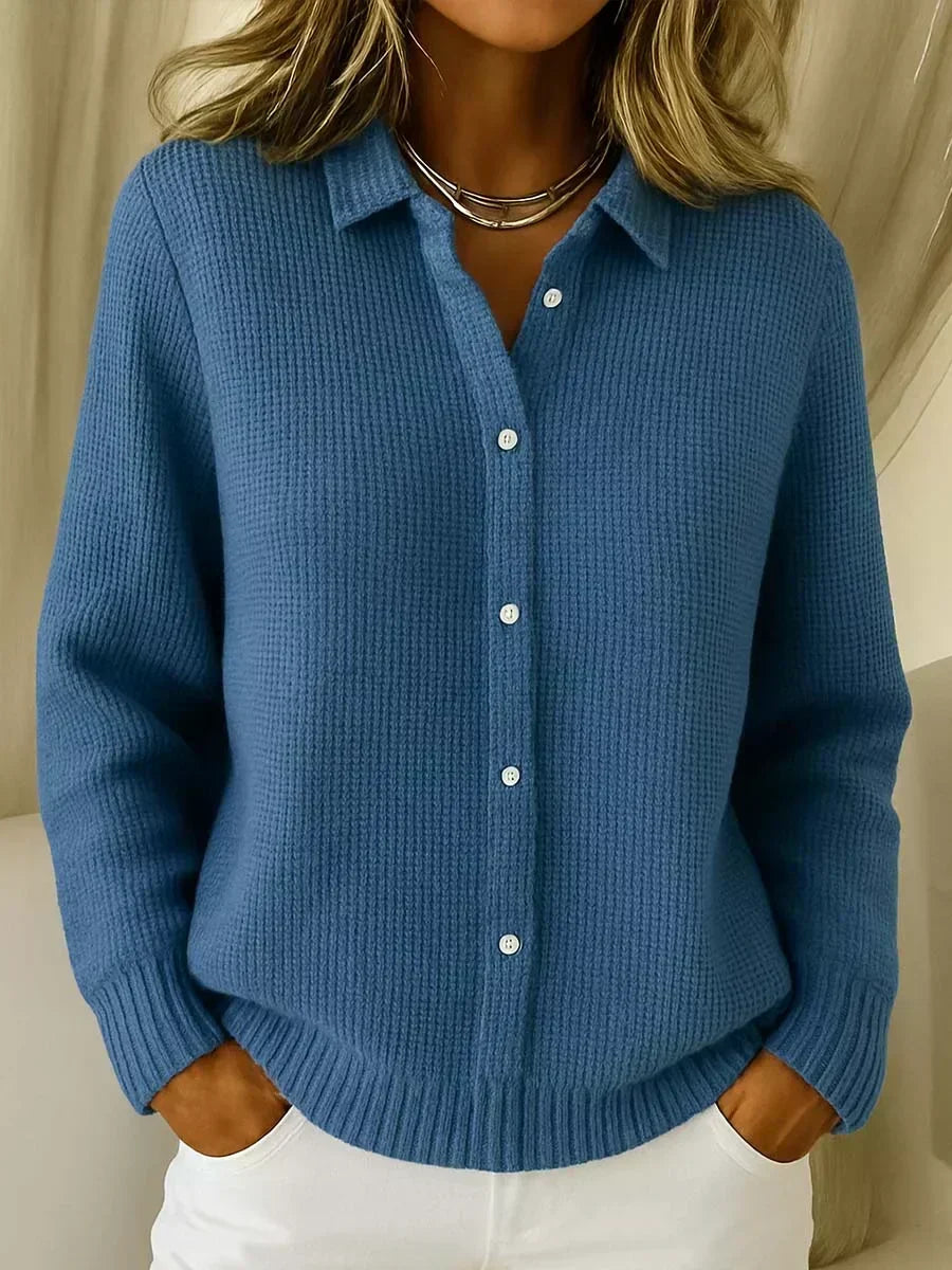 Carmela Jacket Knit Texturizada With Buttons – Sienna Noosa