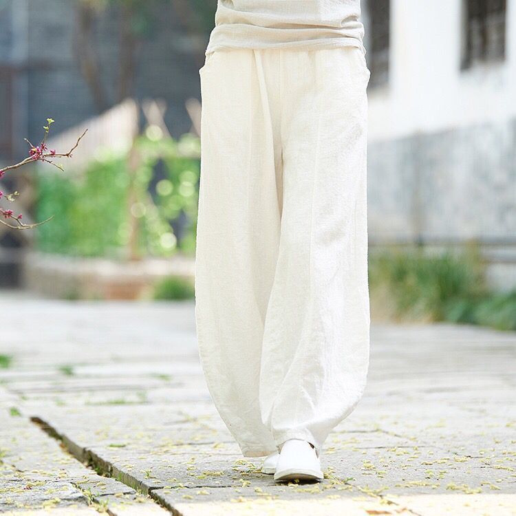Vintage Plain Pocket Casual Lantern Pants – Sienna Noosa