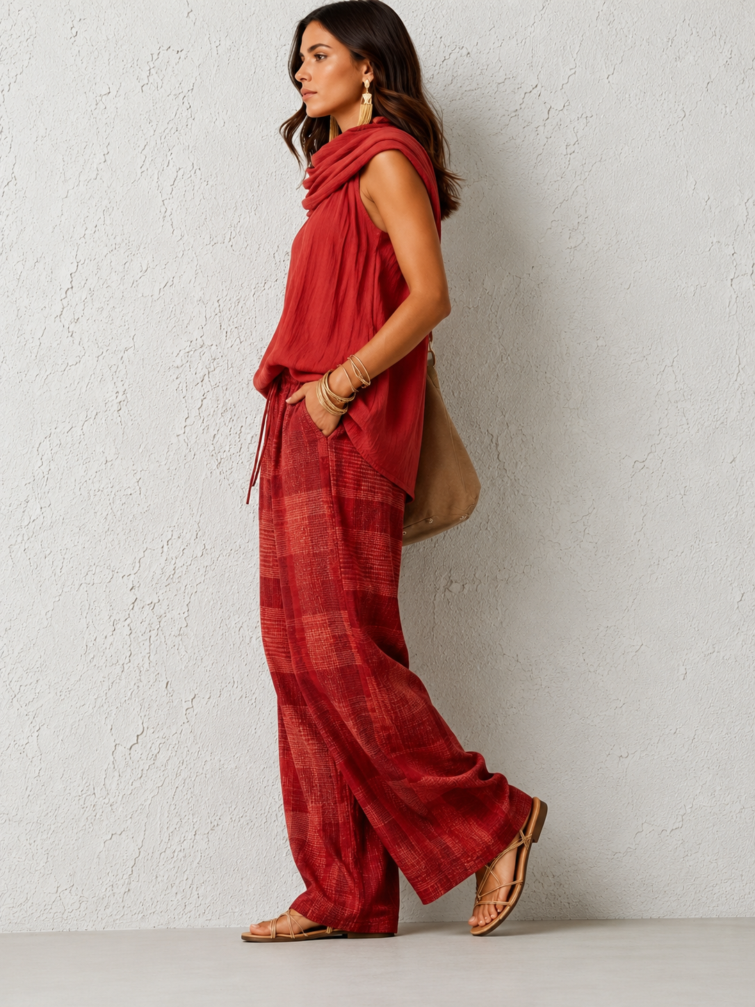 Set Natural Comfortable And Elegant Caqui – Sienna Noosa