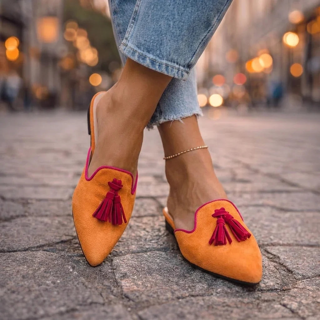 Fiorella Loafers Fuchsia With Print Leopard – Sienna Noosa