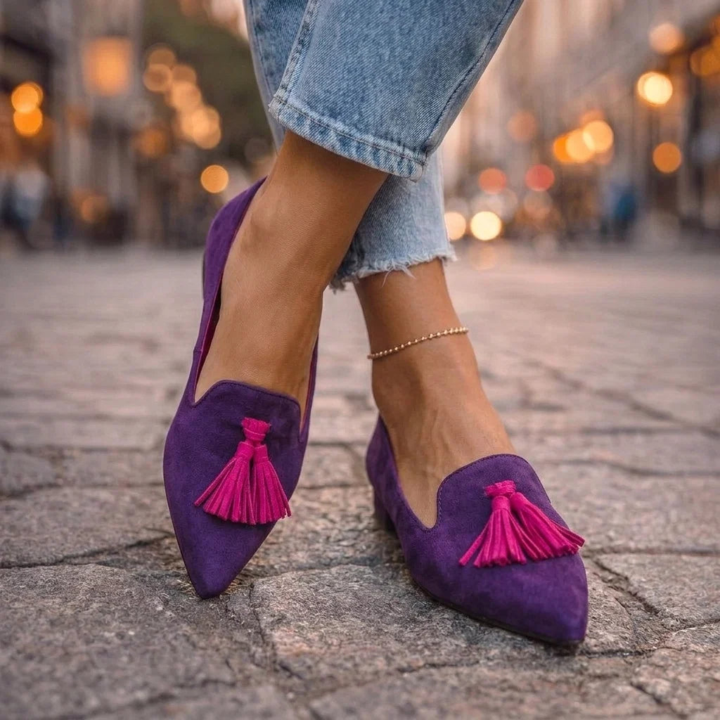 Elly Sandals Slingback With Borlas – Sienna Noosa