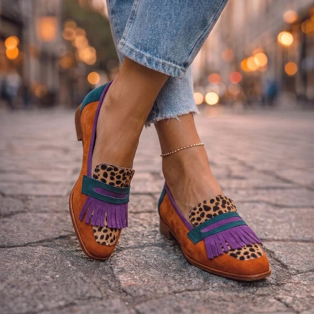 Livia Bailarinas Punta With Print Leopard – Sienna Noosa