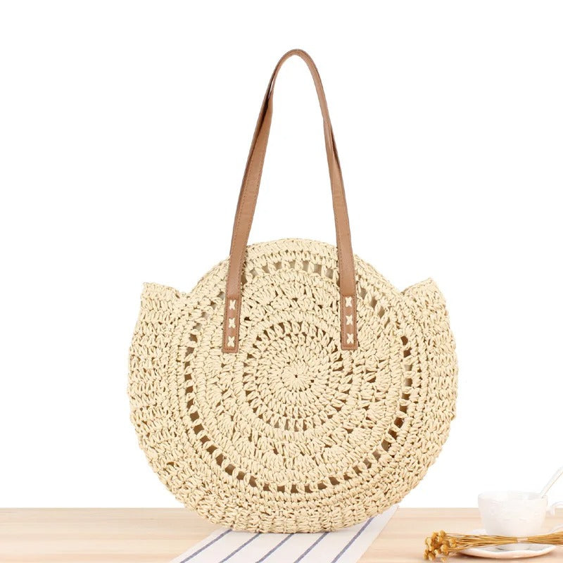 Ainhoa Catalina Bag Tote Rafia Tejida Gran Capacidad – Sienna Noosa