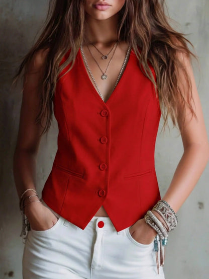 Daniela Waistcoat With Flores 3d – Sienna Noosa