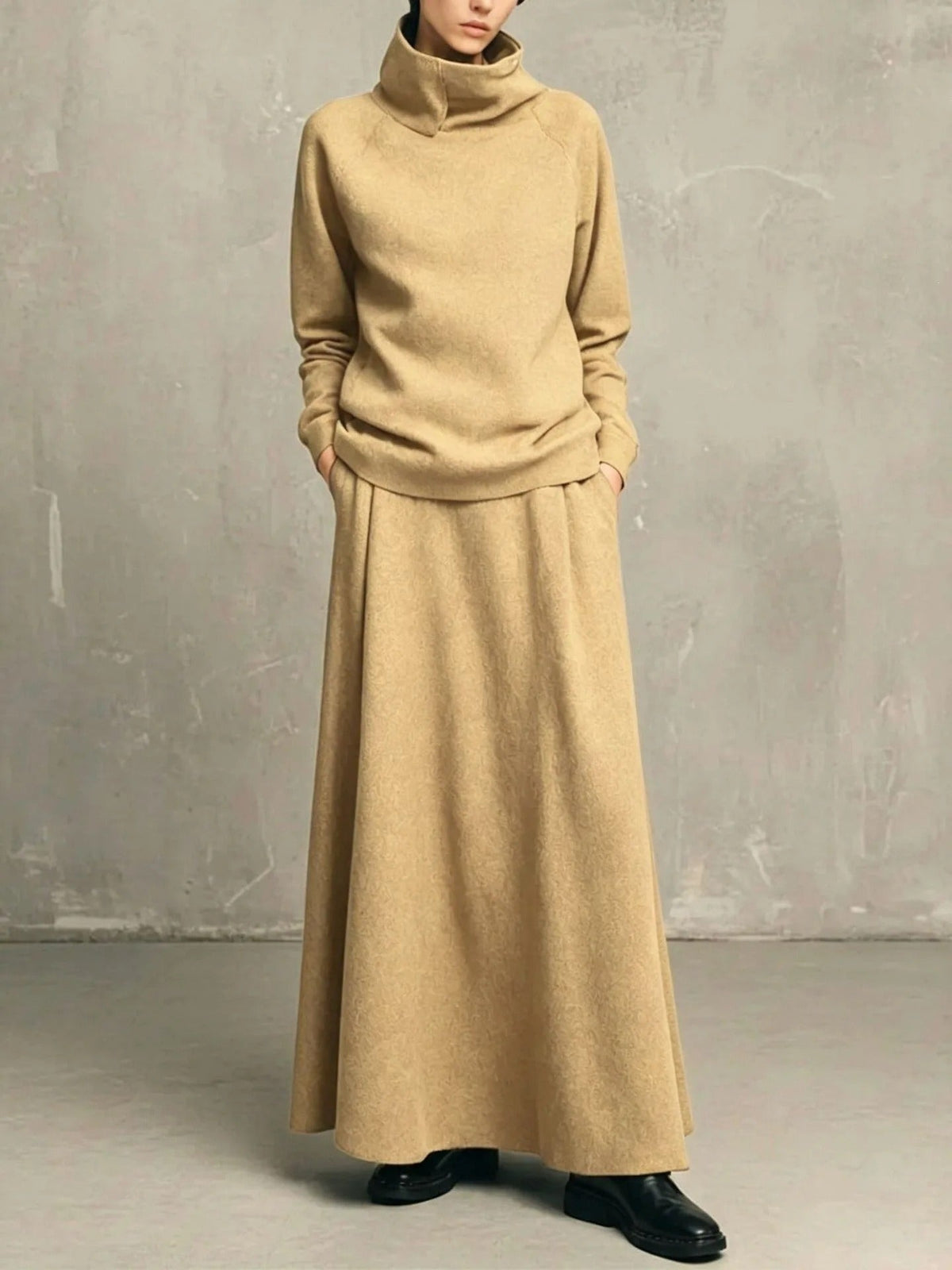 Alodia Vega Set Neck High And Trousers Relaxed – Sienna Noosa