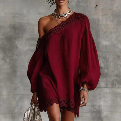 Arianna Elisa Mini Dress Tulle With Shoulders Off-shoulder And Sleeve Long – Sienna Noosa