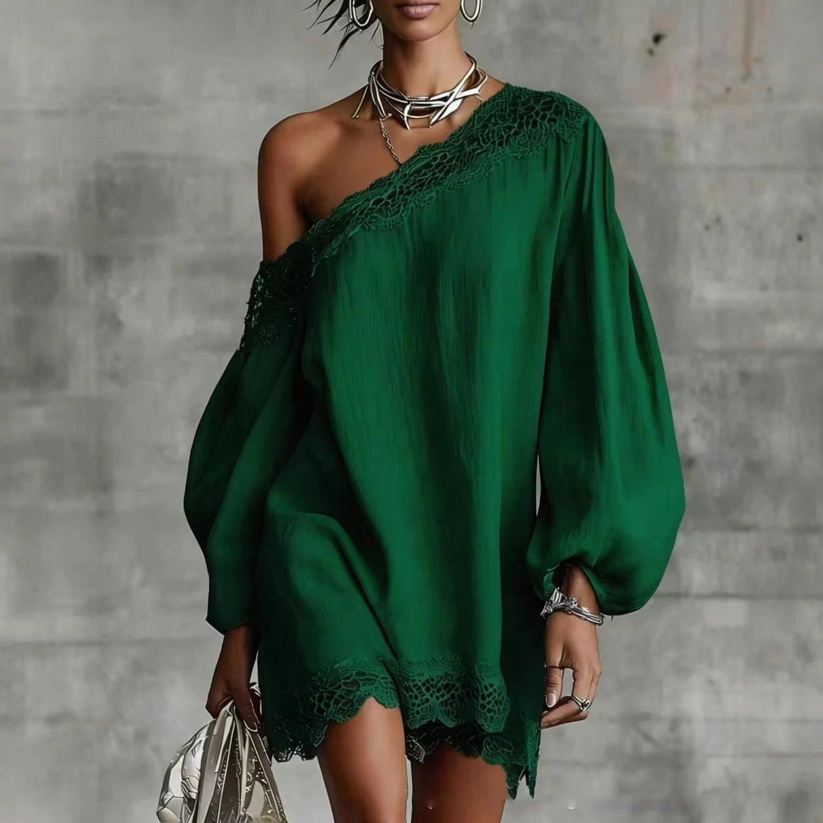 Arianna Elisa Mini Dress Tulle With Shoulders Off-shoulder And Sleeve Long – Sienna Noosa