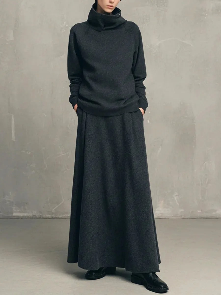 Alodia Vega Set Neck High And Trousers Relaxed – Sienna Noosa