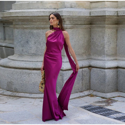 Vittoria Naia Maxi Dress Two-tone With Panuelo – Sienna Noosa