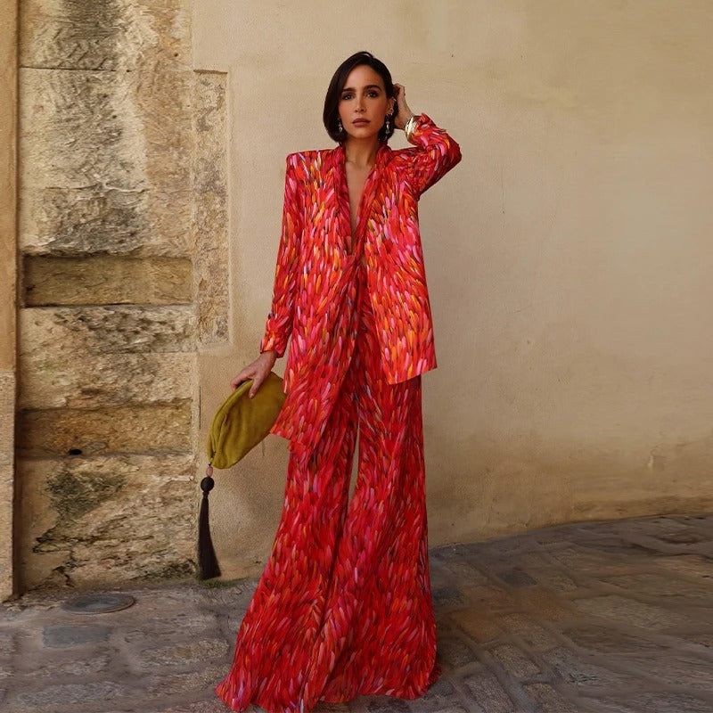 Elondra Amalia Set Trousers Floral And Blazer – Sienna Noosa