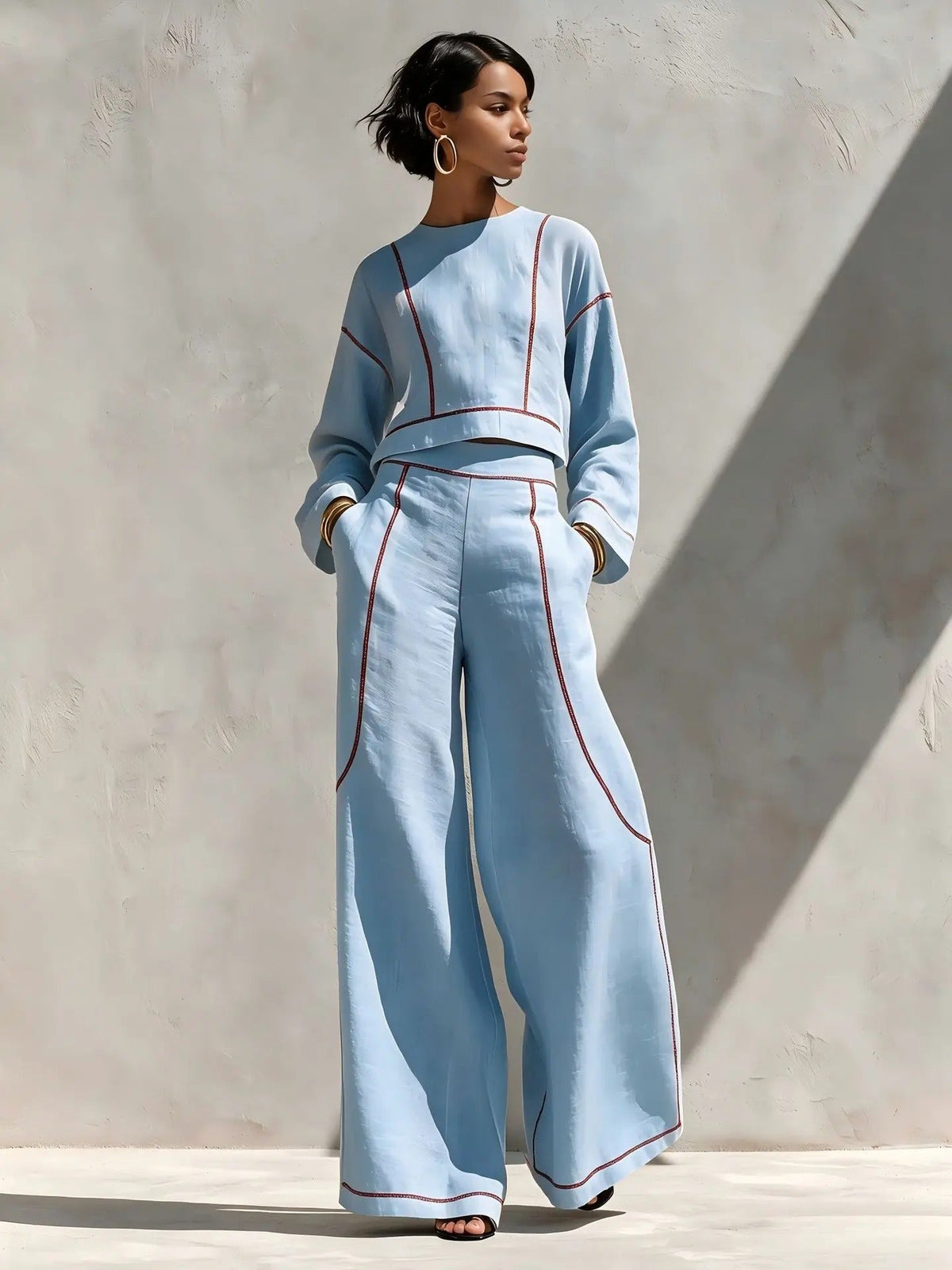Alejandra Martina Set With Trousers Wide – Sienna Noosa
