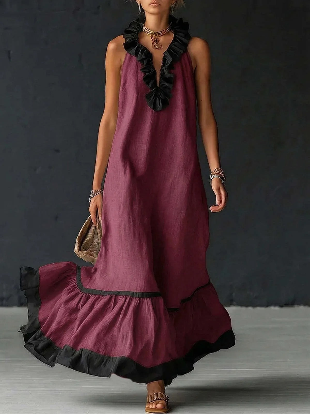 Angela Alba Maxi Dress Bohemian – Sienna Noosa
