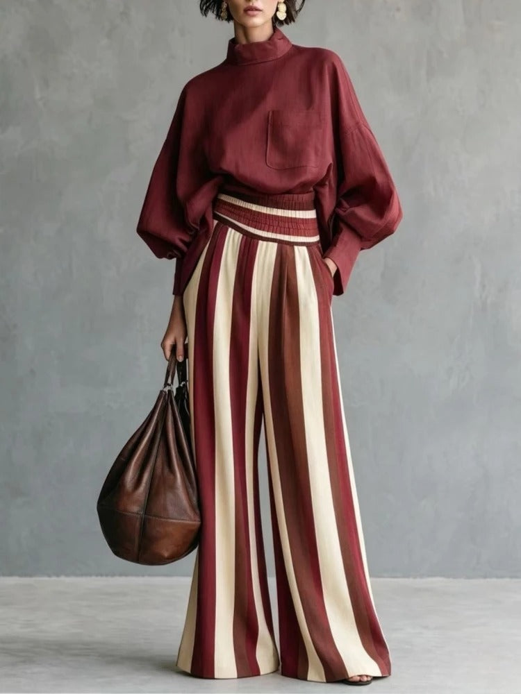 Catalina Alejandra Set Two-Piece With Costuras In Contrast – Sienna Noosa