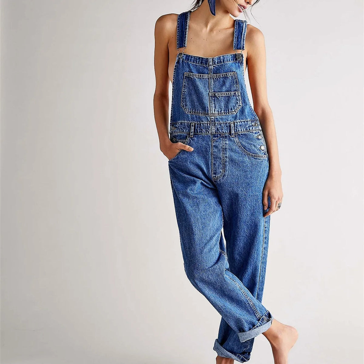 Clara Jumpsuit vaquero de corte relajado – Sienna Noosa