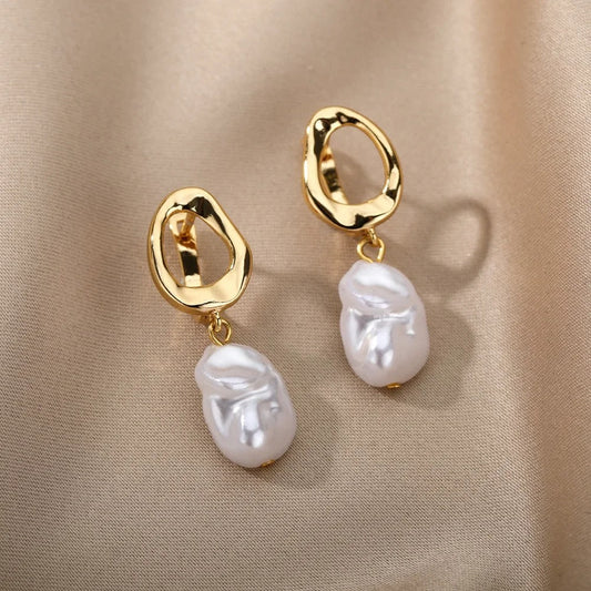 Pendientes Aveline Flor Gold – Sienna Noosa