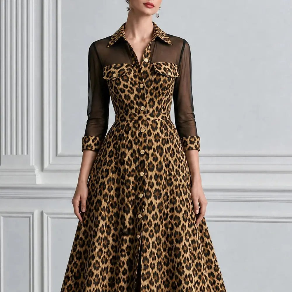 Benedetta Valeria Blouse Animal Print With Lazo – Sienna Noosa