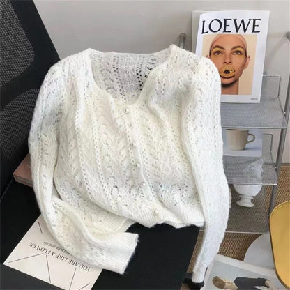 Amalia Cardigan Knit With Lace – Sienna Noosa