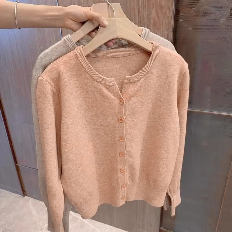 Clara Cardigan Knit With Hood And Buttons – Sienna Noosa