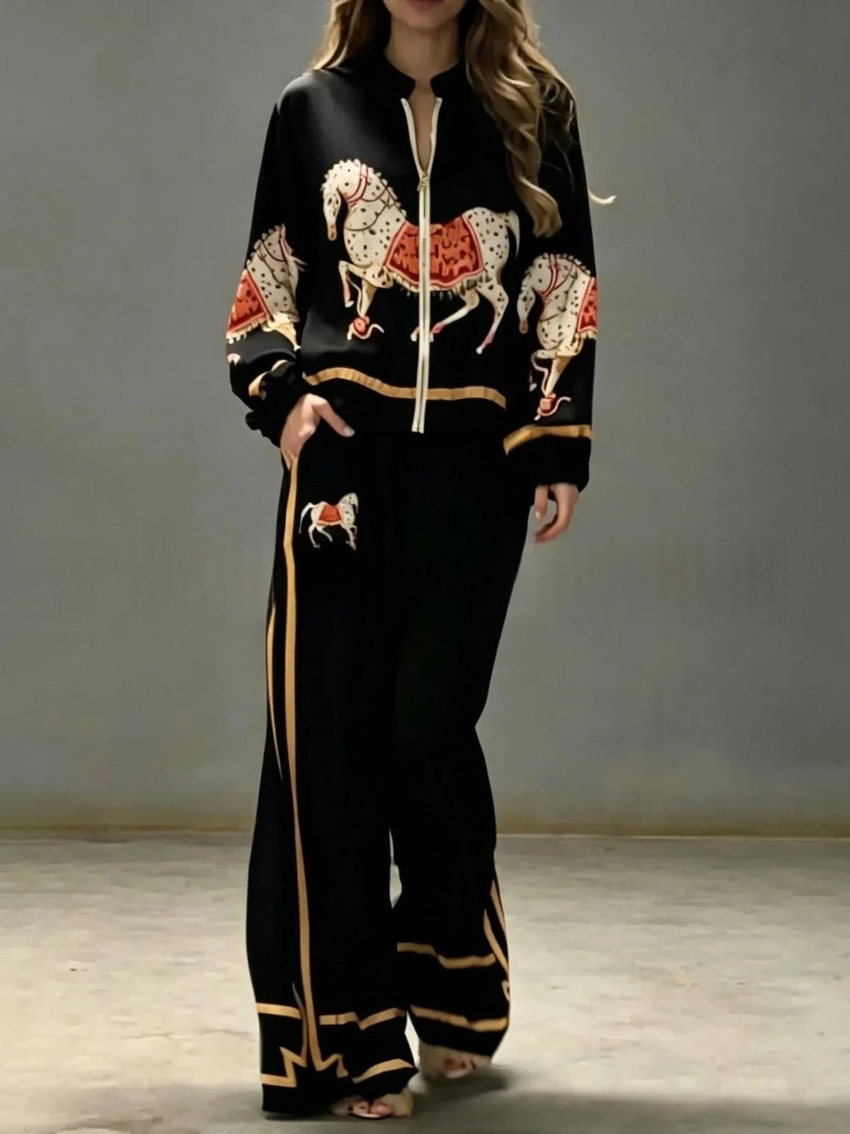 Cayetana Alejandra Set Two-Piece With Costuras In Contrast – Sienna Noosa