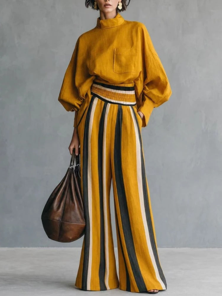 Catalina Alejandra Set Two-Piece With Costuras In Contrast – Sienna Noosa