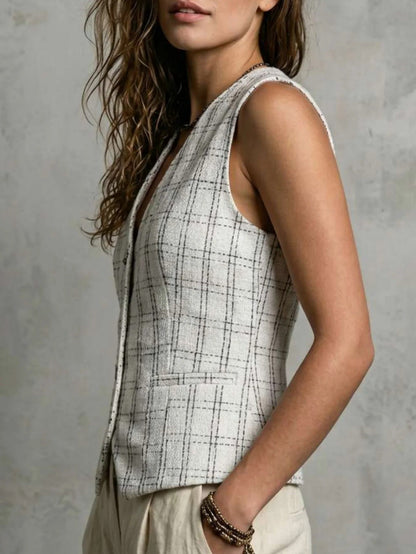 Martina Waistcoat Pana Fitted – Sienna Noosa
