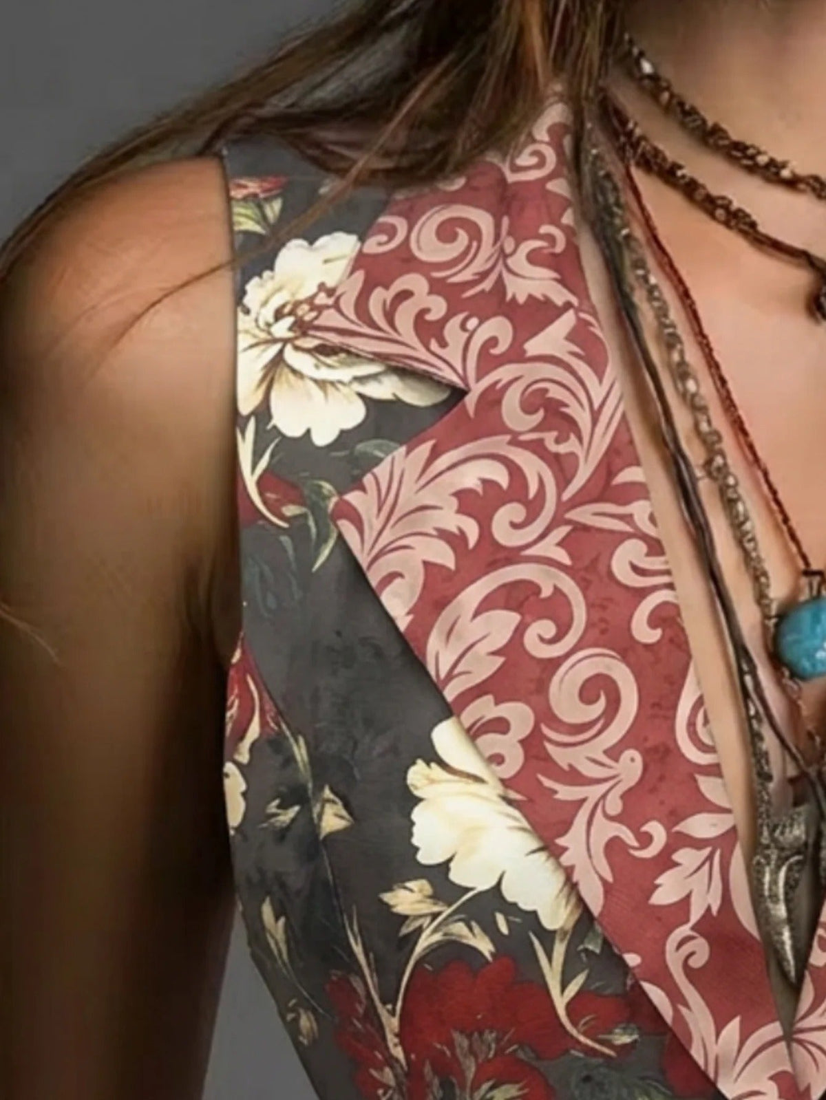 Alba Waistcoat Cotton Embroidered – Sienna Noosa