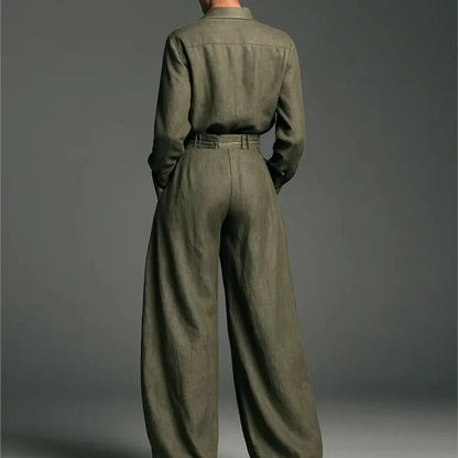 Leonor Vega Set Neck High And Trousers Relaxed – Sienna Noosa