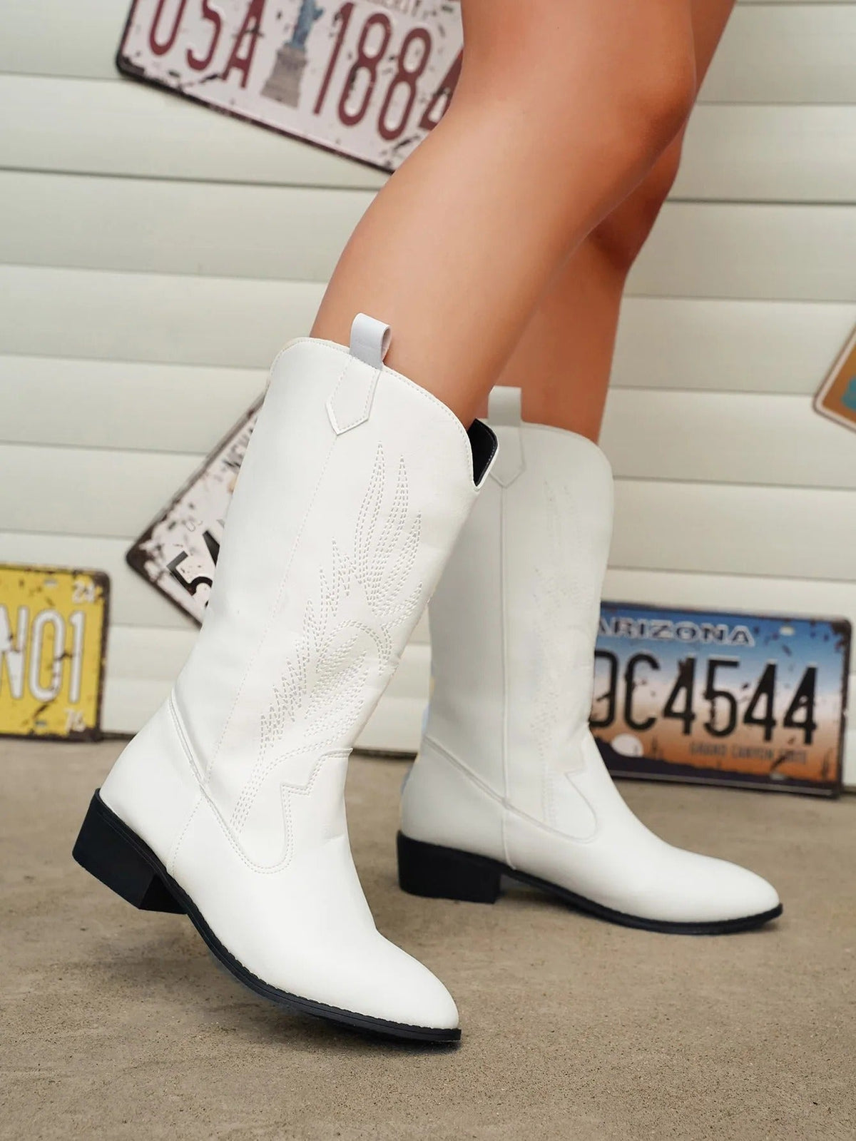 Alma Boots Cowboy Bordadas – Sienna Noosa