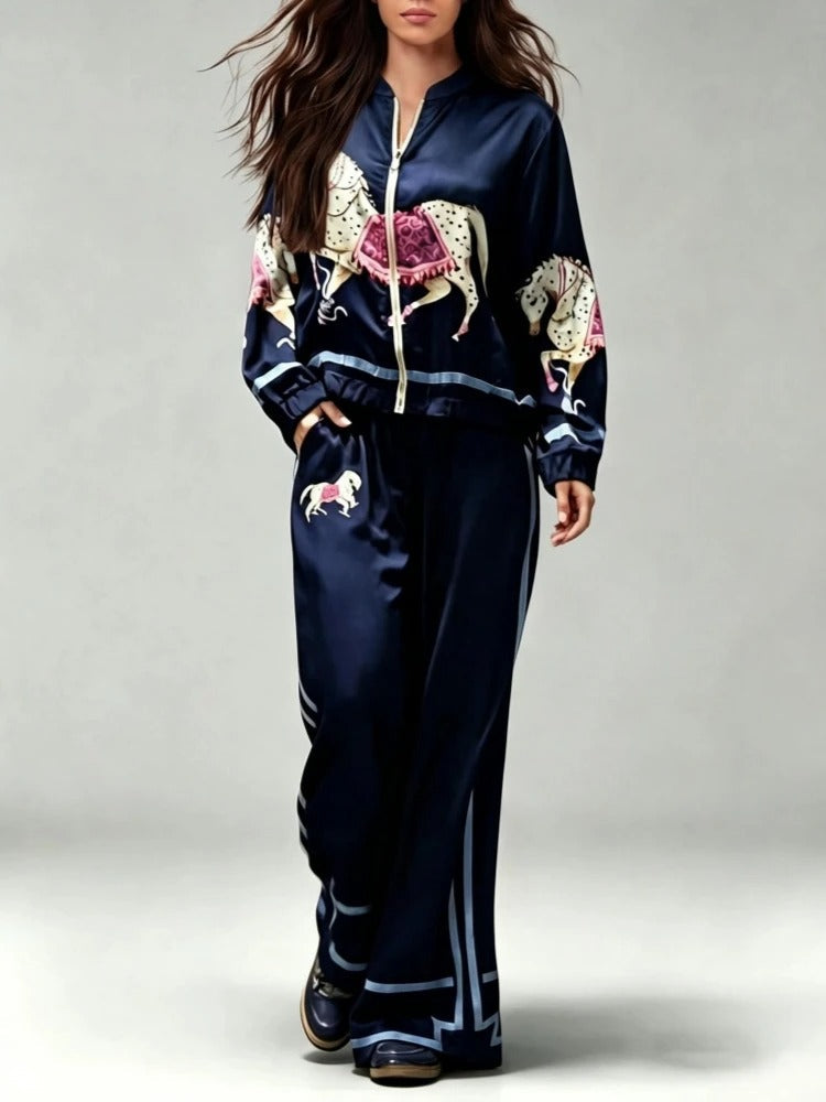 Cayetana Alejandra Set Two-Piece With Costuras In Contrast – Sienna Noosa