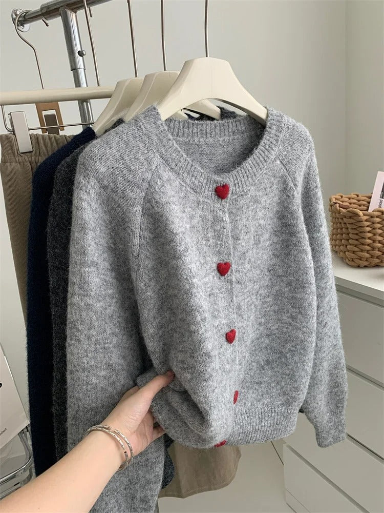 Alba Cardigan Relaxed Knit With Cordones – Sienna Noosa