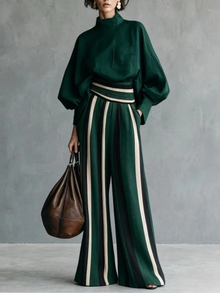 Catalina Alejandra Set Two-Piece With Costuras In Contrast – Sienna Noosa