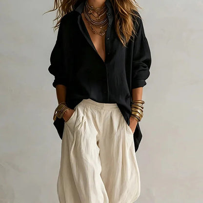 Clemencia Elena Jumpsuit Elegant With Waist Ajustable And Trousers Wide – Sienna Noosa