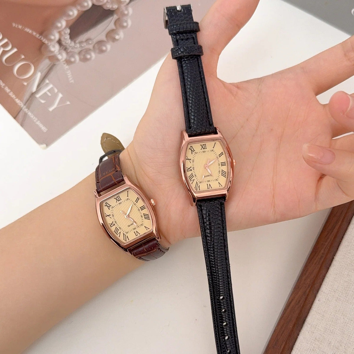 Cayetana Reloj Retro Acero Inoxidable With Movimiento Cuarzo – Sienna Noosa
