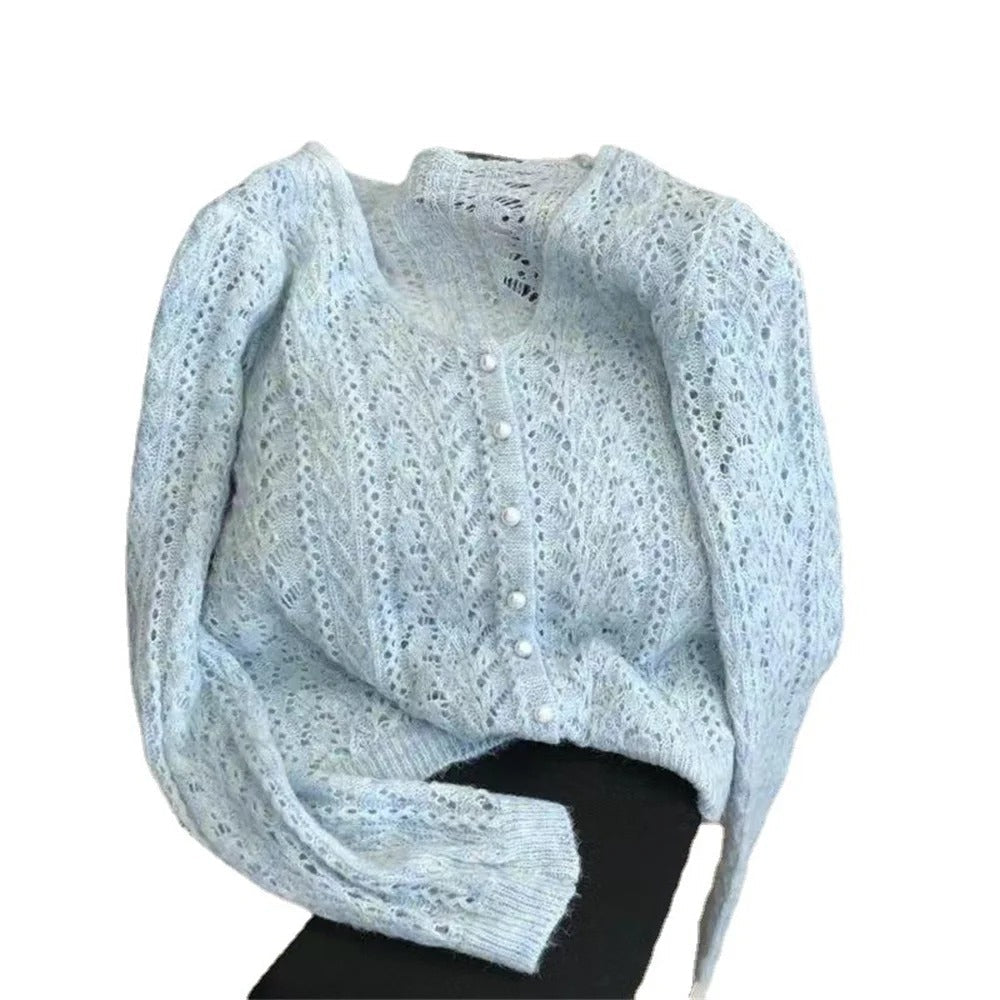 Amalia Cardigan Knit With Lace – Sienna Noosa