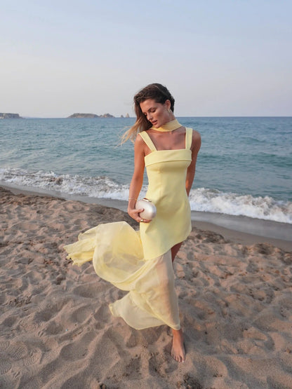Celia Isadora Maxi Dress Palabra Honor With Print Artistic – Sienna Noosa