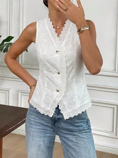 Candela Waistcoat Woven Marled Fitted – Sienna Noosa